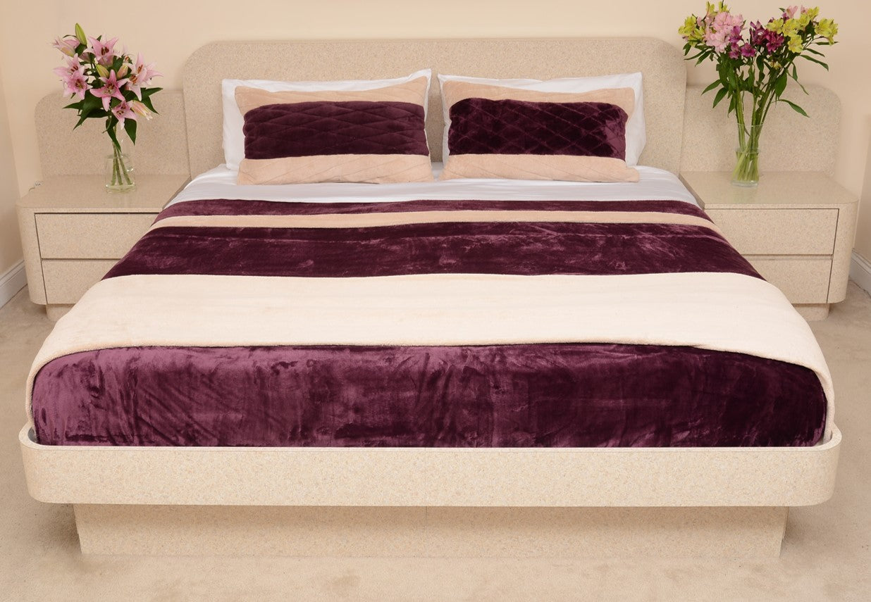 Burgundy & Rosé King/Cal King