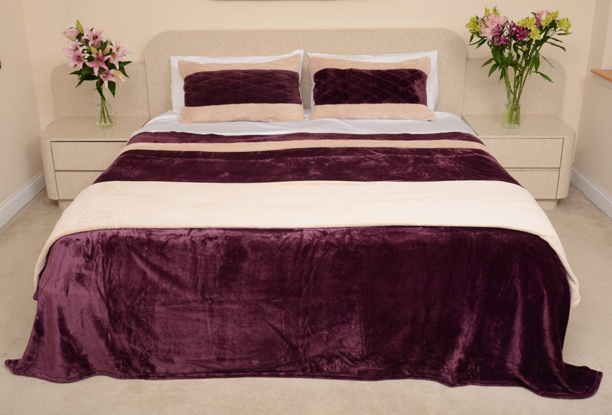 Burgundy & Rosé King/Cal King