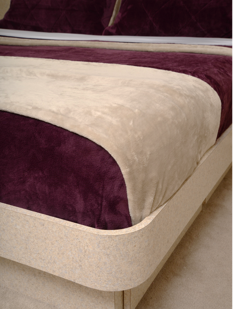 Burgundy & Tawney Taupe King/Cal King