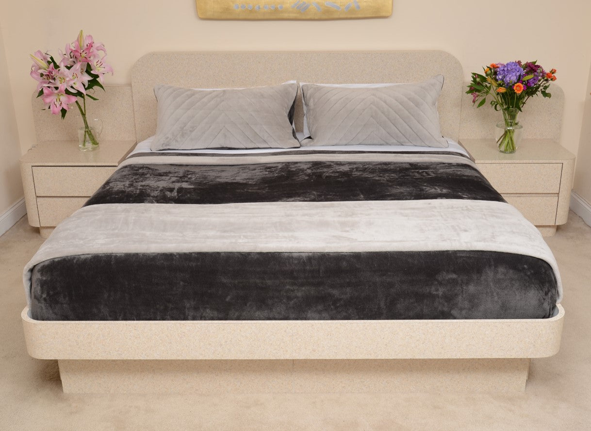 Charcoal & Silver - A Grayt Combination King / Cal King