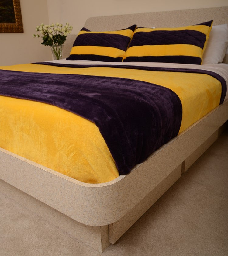 Gold & Purple LA Pride King/Cal King