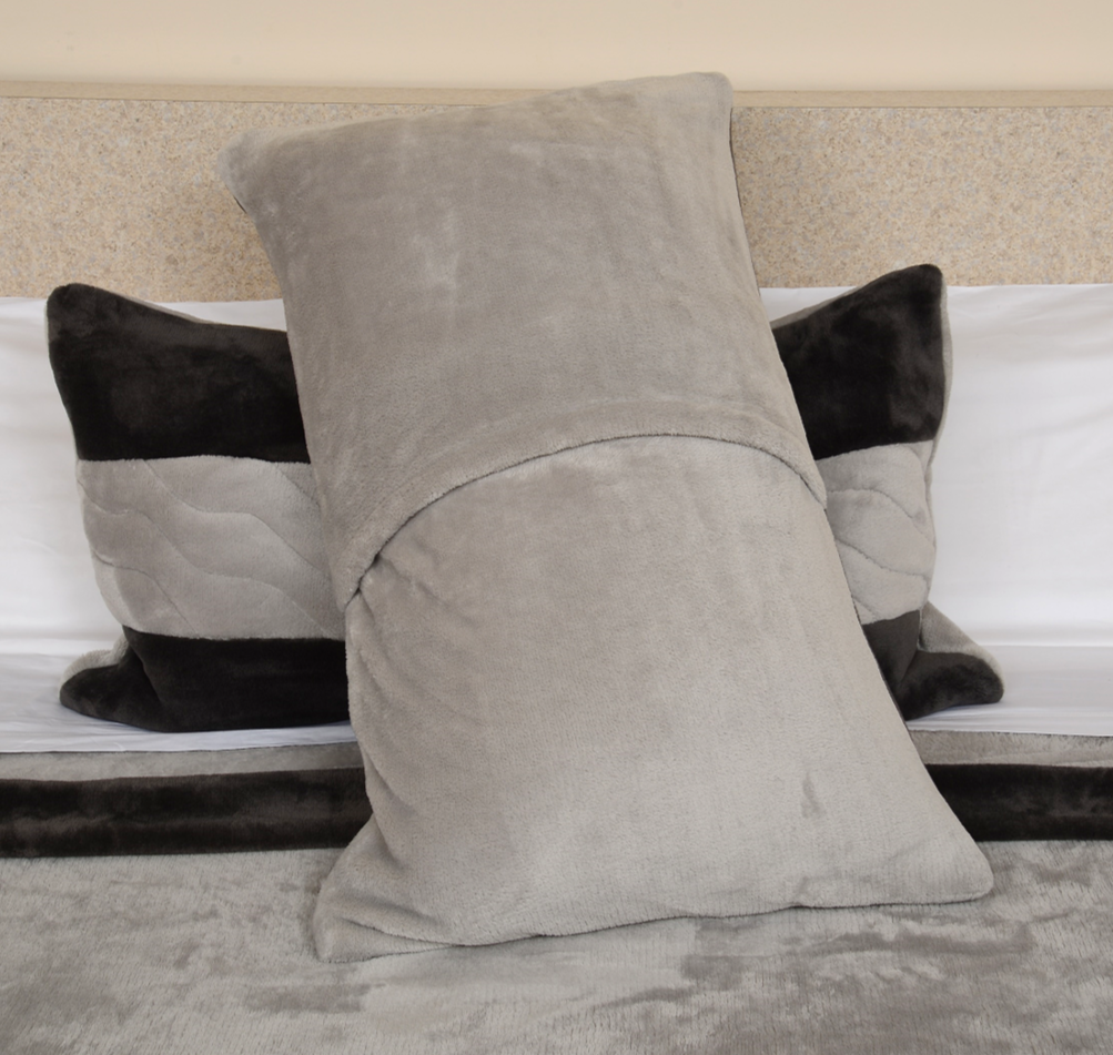 Light Gray & Charcoal King/Cal King
