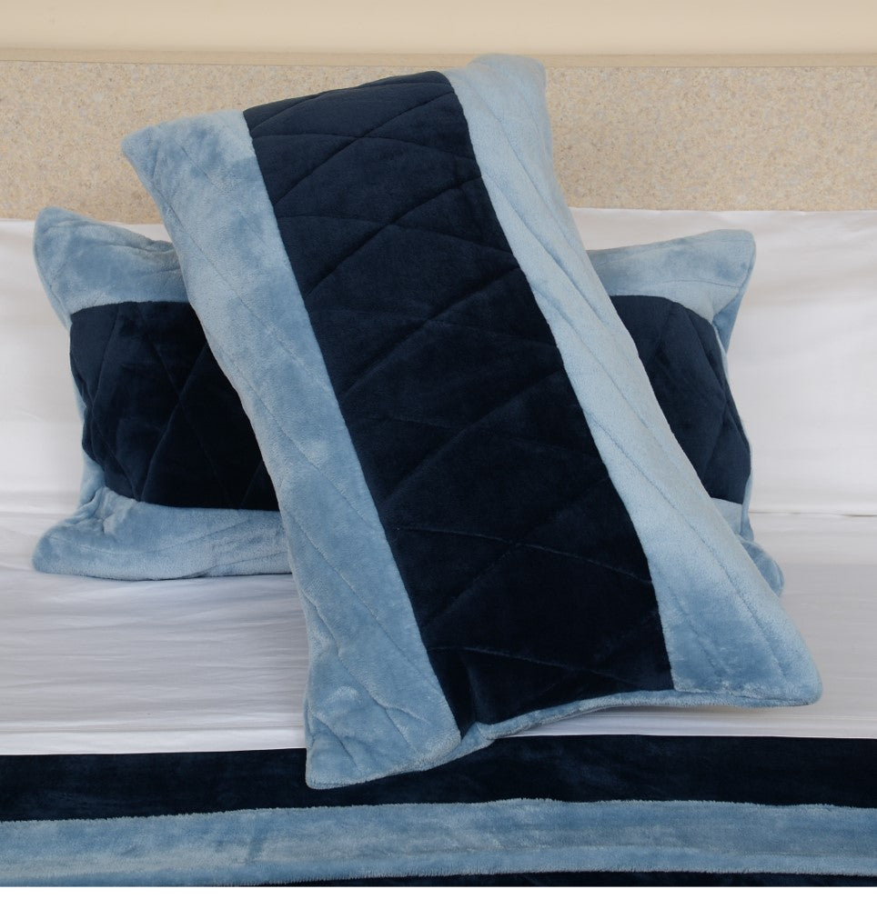 Navy & Light Blue King/Cal King