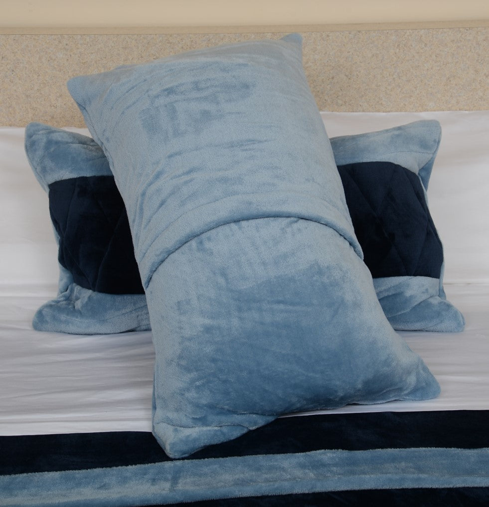 Navy & Light Blue King/Cal King