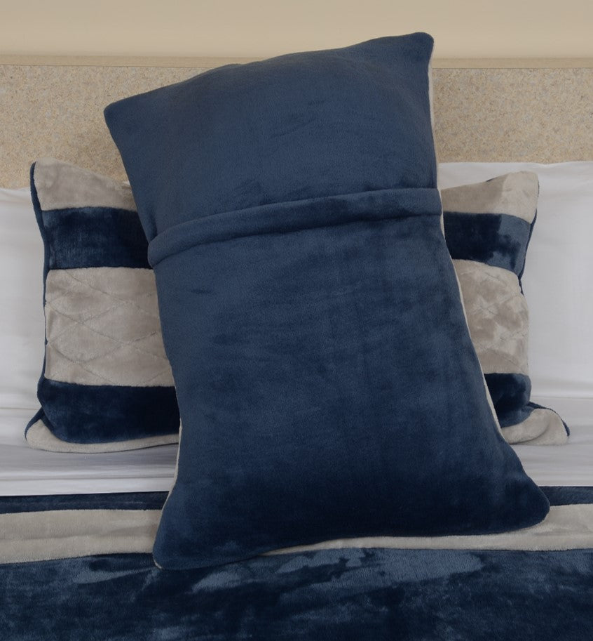 Navy & Light Gray King/Cal King