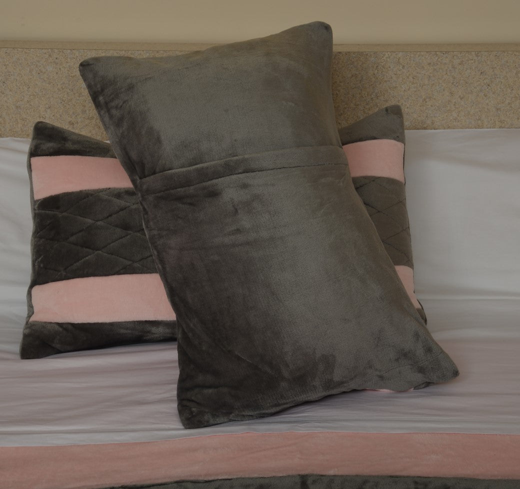 Pink & Silver King/Cal King