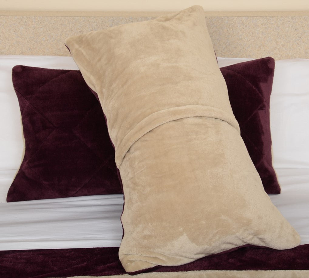 Burgundy & Tawney Taupe King/Cal King