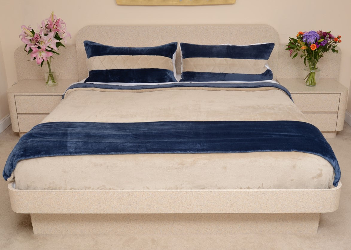 Tawney & Navy King/Cal King