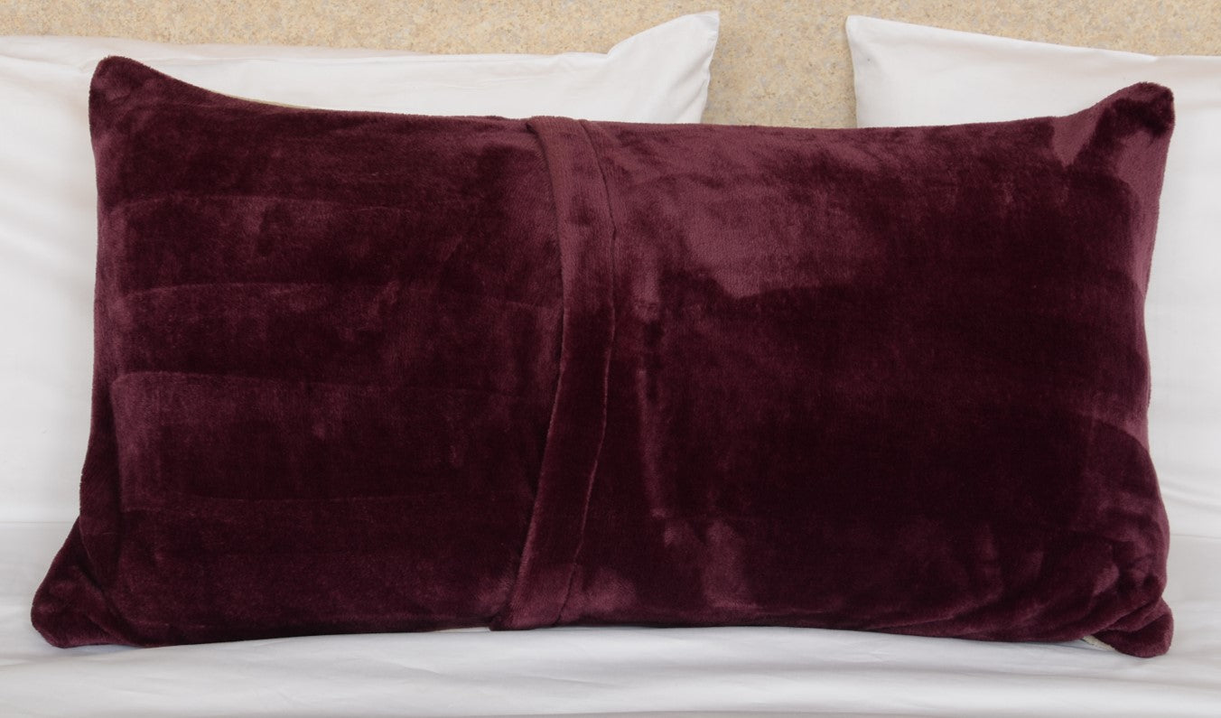 Tawney Taupe & Burgundy King/Cal King