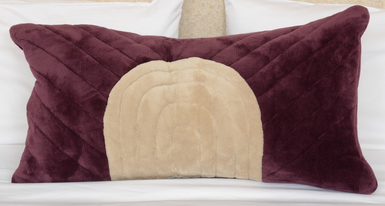 Tawney Taupe & Burgundy King/Cal King