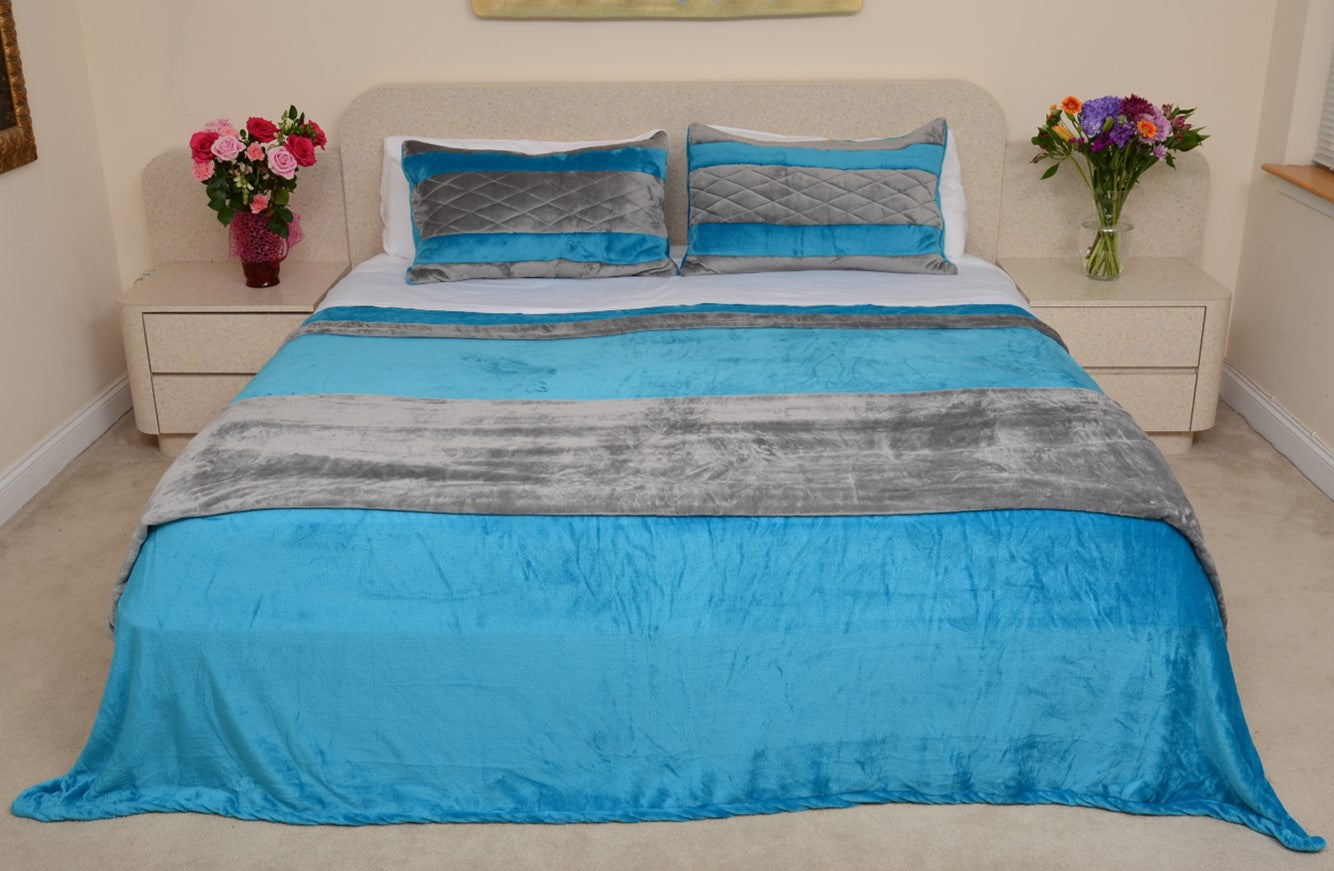 Turquoise & Silver King/Cal King
