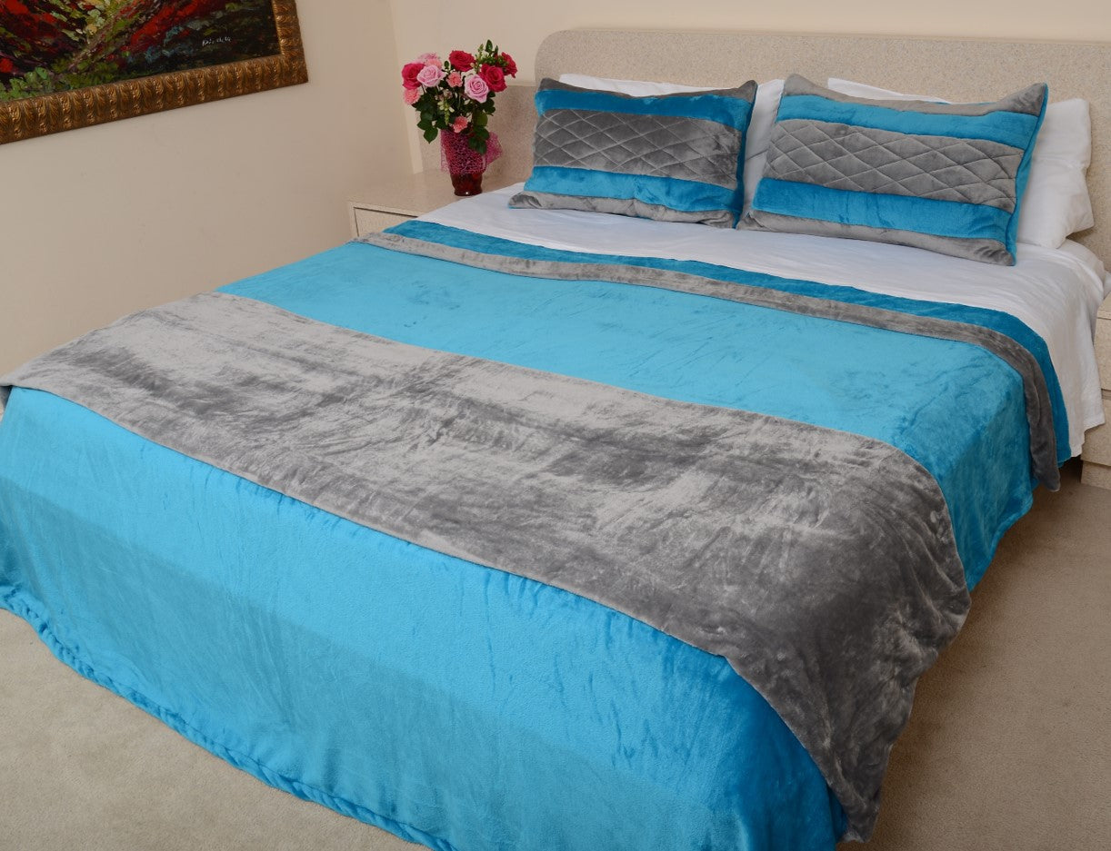Turquoise & Silver King/Cal King