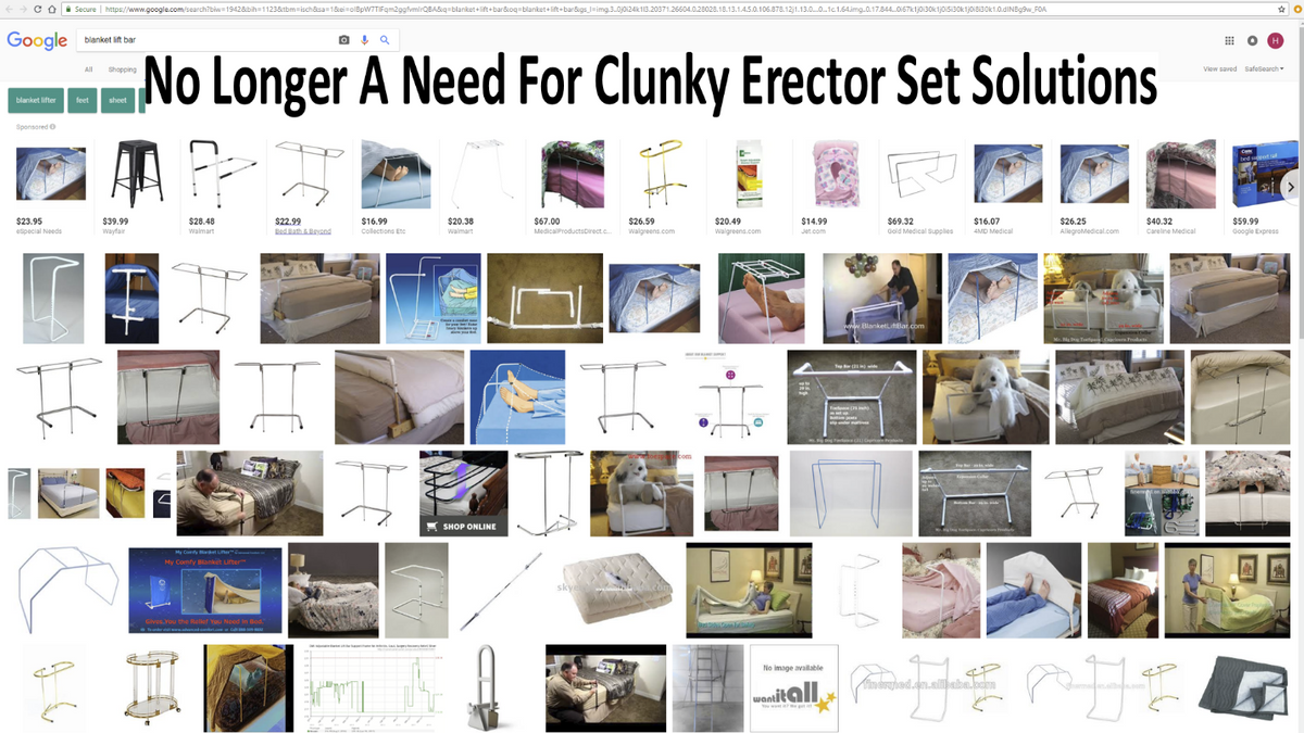 Foot Pain from Tight Covers  Leads to a Less Good Night’s Sleep